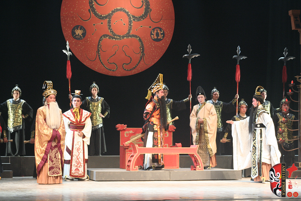 大型古裝歷史劇《李斯做官》在會展中心上演