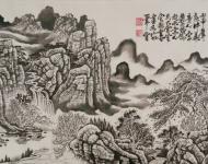  他的作品來自天籟，是情感的寄寓、情操的物化，沉淀了中華民族的歷史淵源。其筆墨灑脫、狂放，已非前所有，寫意大膽、毫不猶豫，氣勢恢宏，給人以強(qiáng)烈的視覺沖擊力和藝術(shù)美感，以成為他的真實(shí)風(fēng)格，自成一派。充滿了蓬勃生機(jī)。曾多次出席省內(nèi)外書畫展，并被國家特邀在釣魚臺國賓館、人民大會堂、國家會議中心揮筆巨獻(xiàn)，收到黨和國家領(lǐng)導(dǎo)人的親切接見，并榮認(rèn)為中國當(dāng)代十大杰出藝術(shù)家。在2012年北京“全國社會各界模范人物事跡報(bào)告會”上被國家授予為全國文化英模代表和中國事跡模范人物。