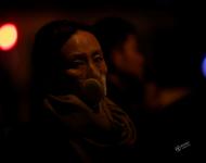 2017年1月3日，上海市區(qū)，一名戴著厚重口罩的女子。攝影：Aly Song