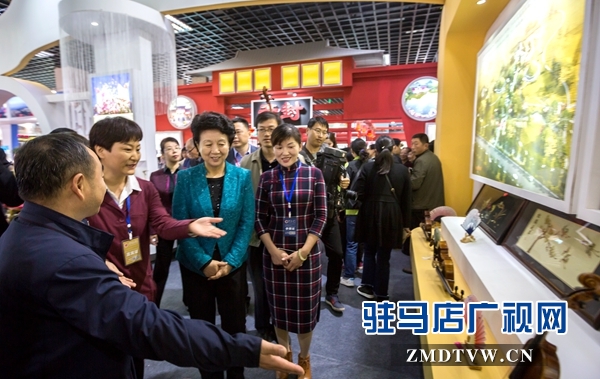2、省委常委、宣傳部長趙素萍到我市展館觀看確山提琴.jpg
