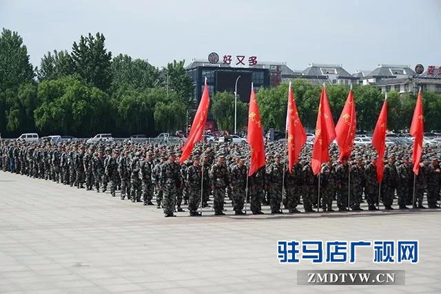 12上蔡縣召開2018年民兵組織整頓拉動集結點驗大會.jpg
