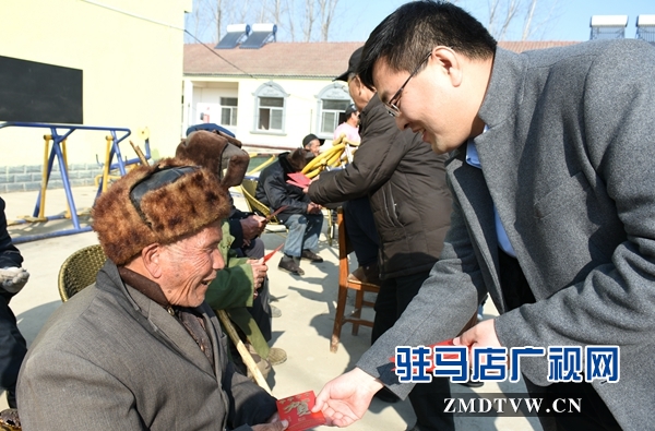 慈善總會(huì)為敬老院老人送去“春節(jié)大禮包”