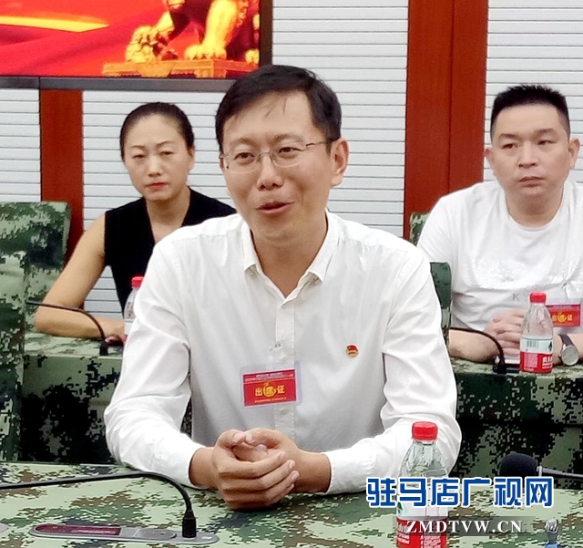 團(tuán)市委、駐馬店市青年商會建軍節(jié)慰問武警駐馬店支隊(duì)官兵