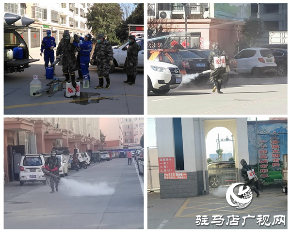 “民兵消疫先鋒隊”來到開源辦事處轄區(qū)，義務(wù)開展消殺工作