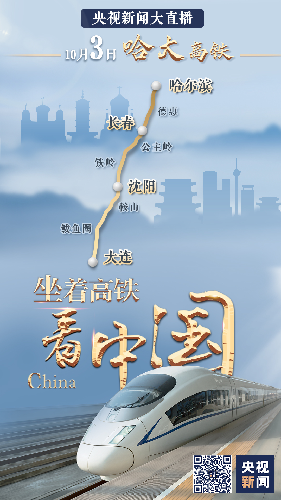 祖國那么大，我們都想去看看！八天八線，坐著高鐵看中國