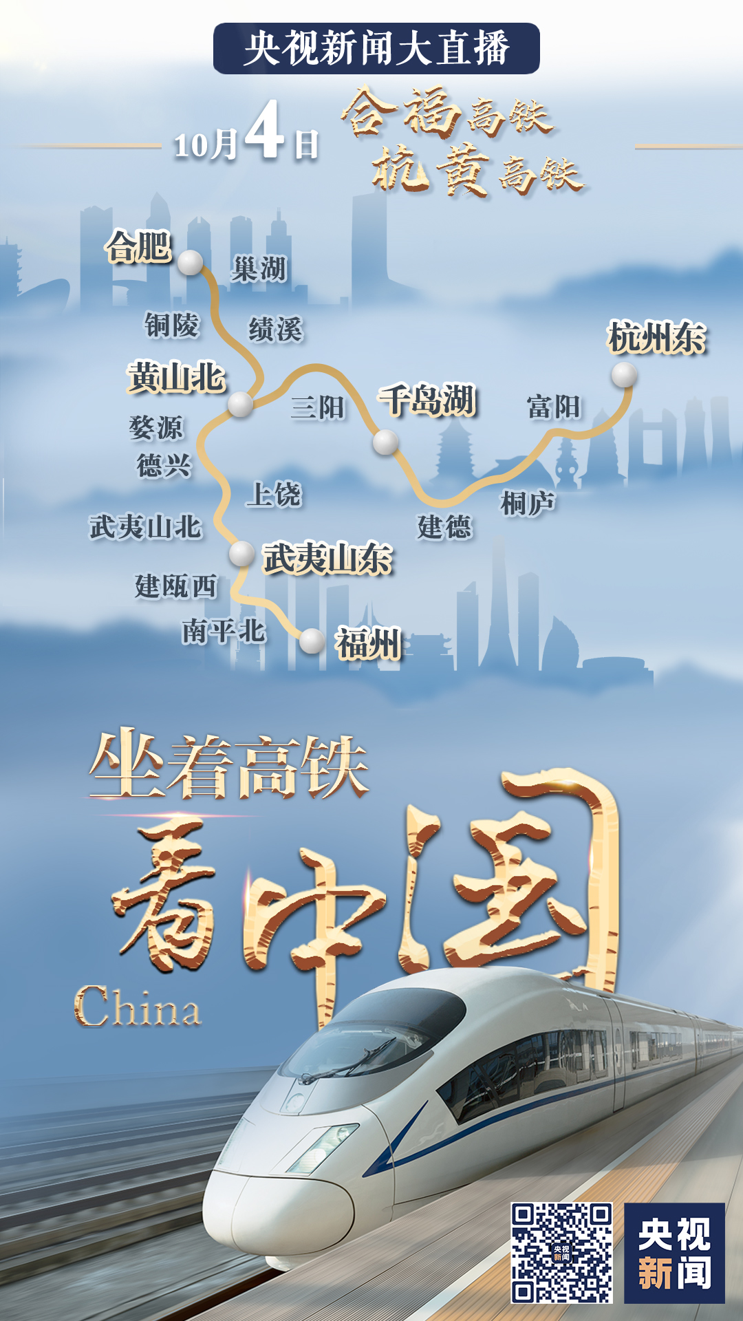 祖國那么大，我們都想去看看！八天八線，坐著高鐵看中國