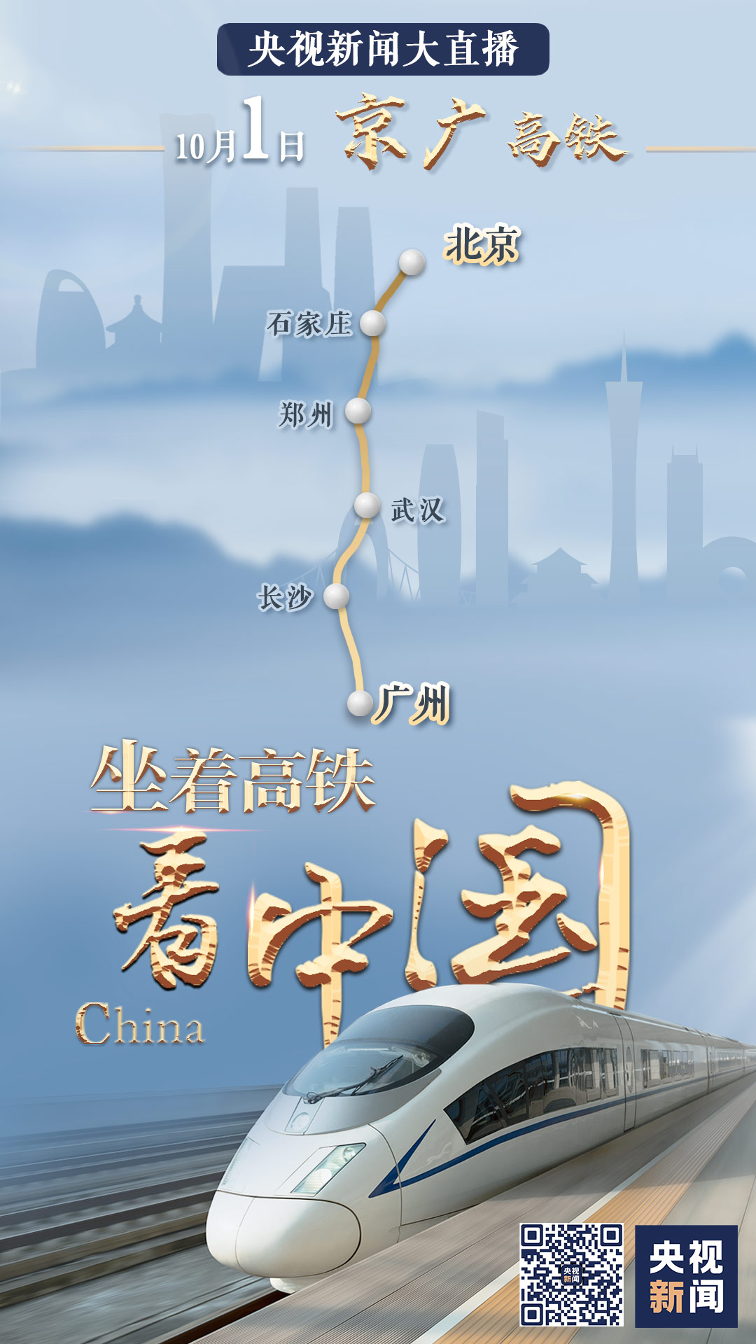 祖國那么大，我們都想去看看！八天八線，坐著高鐵看中國