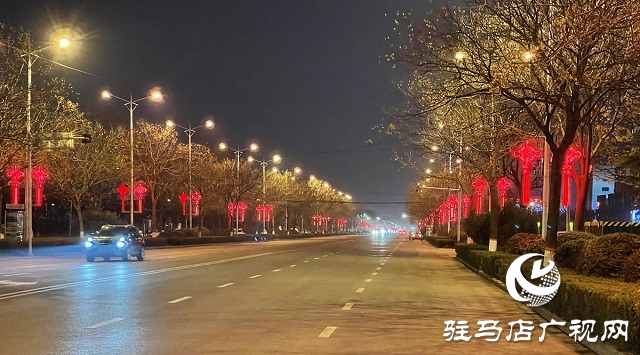 年味兒濃起來 城市夜景“靚”起來