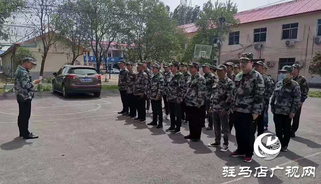 平輿縣玉皇廟鄉(xiāng)開展基干民兵應急排集結(jié)點驗大會