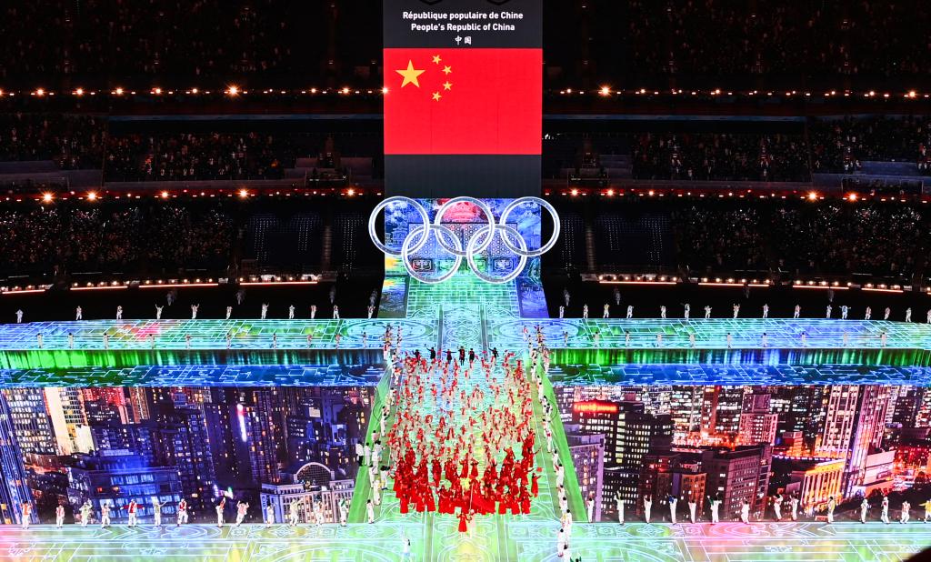 特寫(xiě)：這一刻，在奧林匹克史上留下濃墨重彩的華章