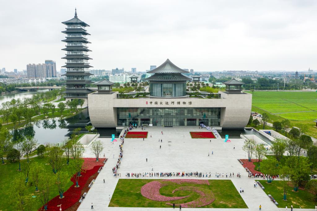 奮進(jìn)新征程 建功新時代·偉大變革丨看，運(yùn)河原點(diǎn)最美“天際風(fēng)景線”