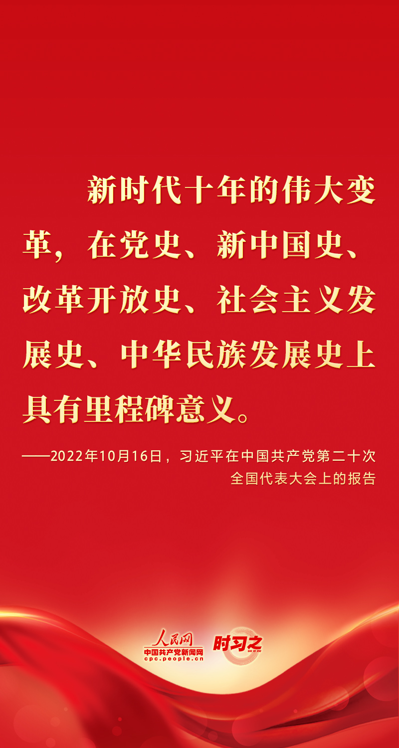 二十大報告這些話，鼓舞人心！