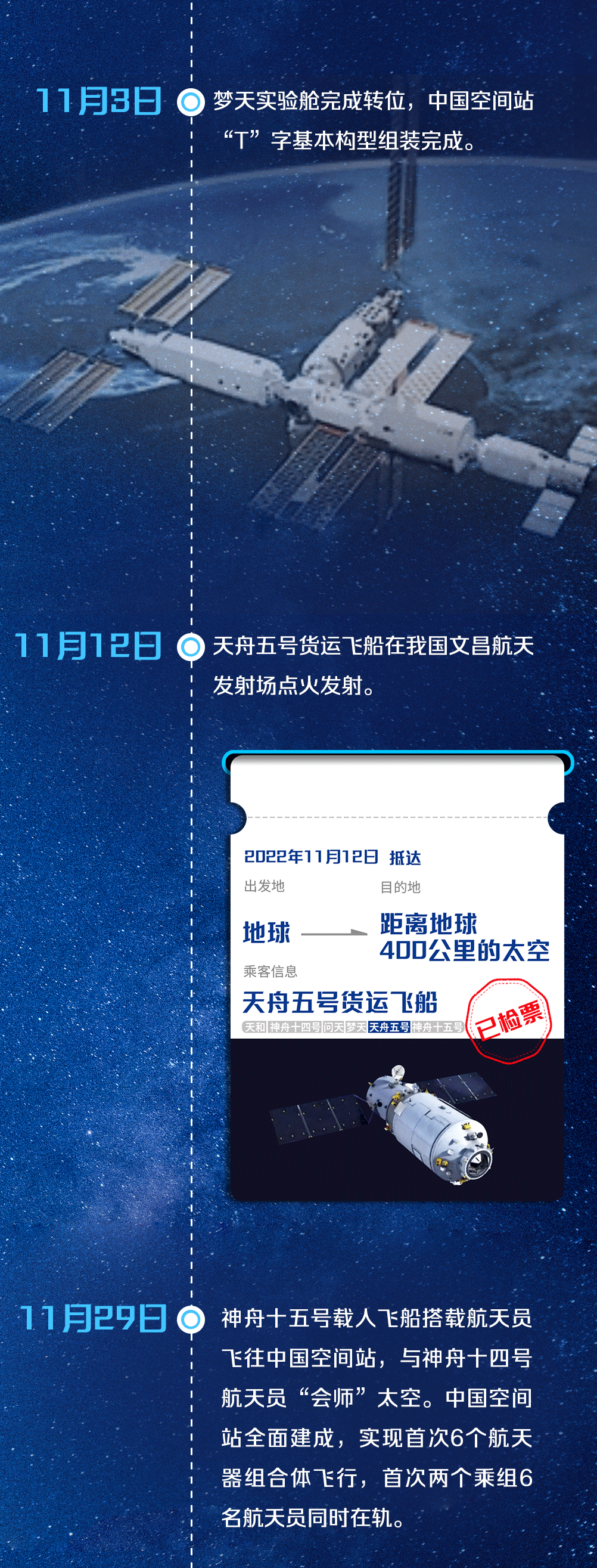 航天新征程 | 太空里的浪漫相約|中國夢，十四億人的幸福夢