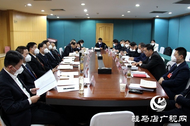 兩會時間｜駐馬店市政協(xié)委員分組討論《政府工作報告》和計劃、財政報告