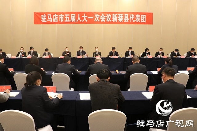 兩會時間｜駐馬店市人大代表分團審議 政府工作報告審查計劃報告、 預算報告和草案