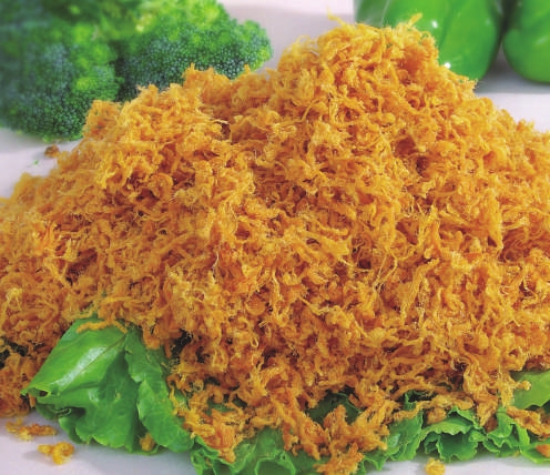 肉松能燃燒，因為是棉花做的？