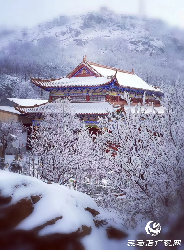 美呆了！羅漢山開啟雪凇、霧凇雙景齊現(xiàn)模式