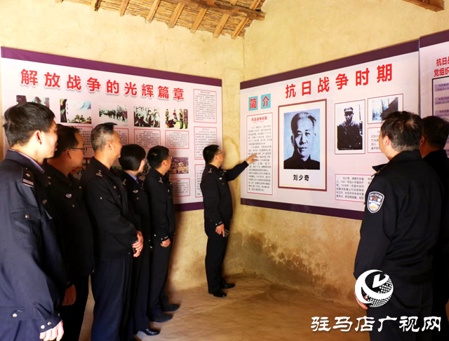 駐馬店市公安局森林分局組織開展“清明祭英烈  忠誠筑警魂”主題黨日活動(dòng)