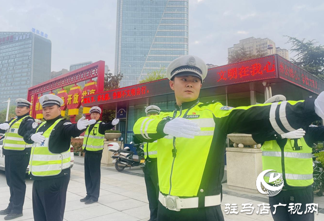 駐馬店市城鄉(xiāng)一體化示范區(qū)交警大隊開展道路交通指揮手勢培訓