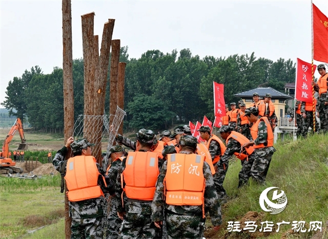 新蔡縣舉行2024年防汛搶險綜合應急演練