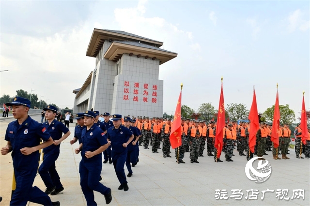 新蔡縣舉行2024年防汛搶險綜合應急演練