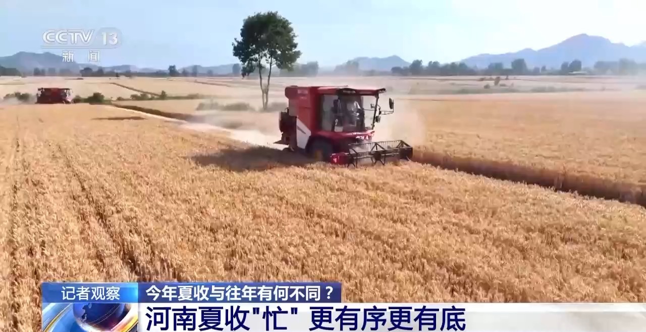 秸稈經(jīng)紀(jì)人、智能化新農(nóng)機(jī)……今年夏收有何不同？