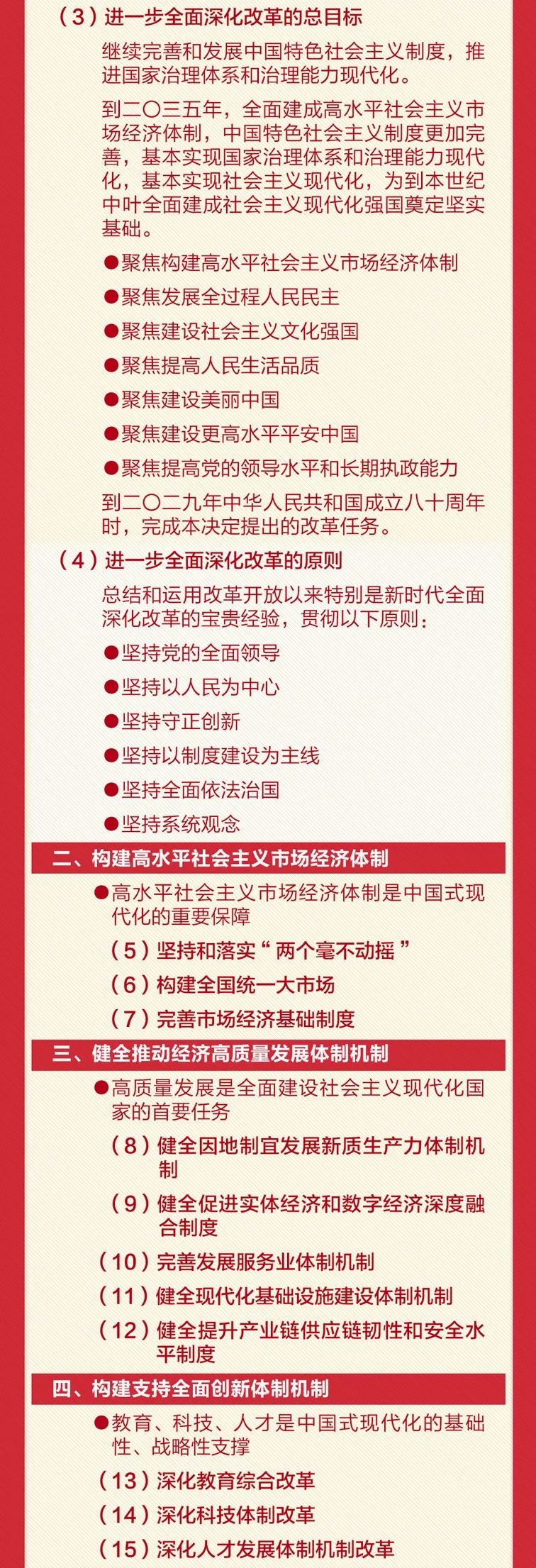轉(zhuǎn)存！60條要點(diǎn)速覽二十屆三中全會(huì)《決定》