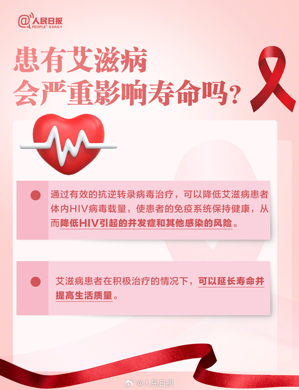 轉(zhuǎn)存了解！關(guān)于艾滋病這些你要知道