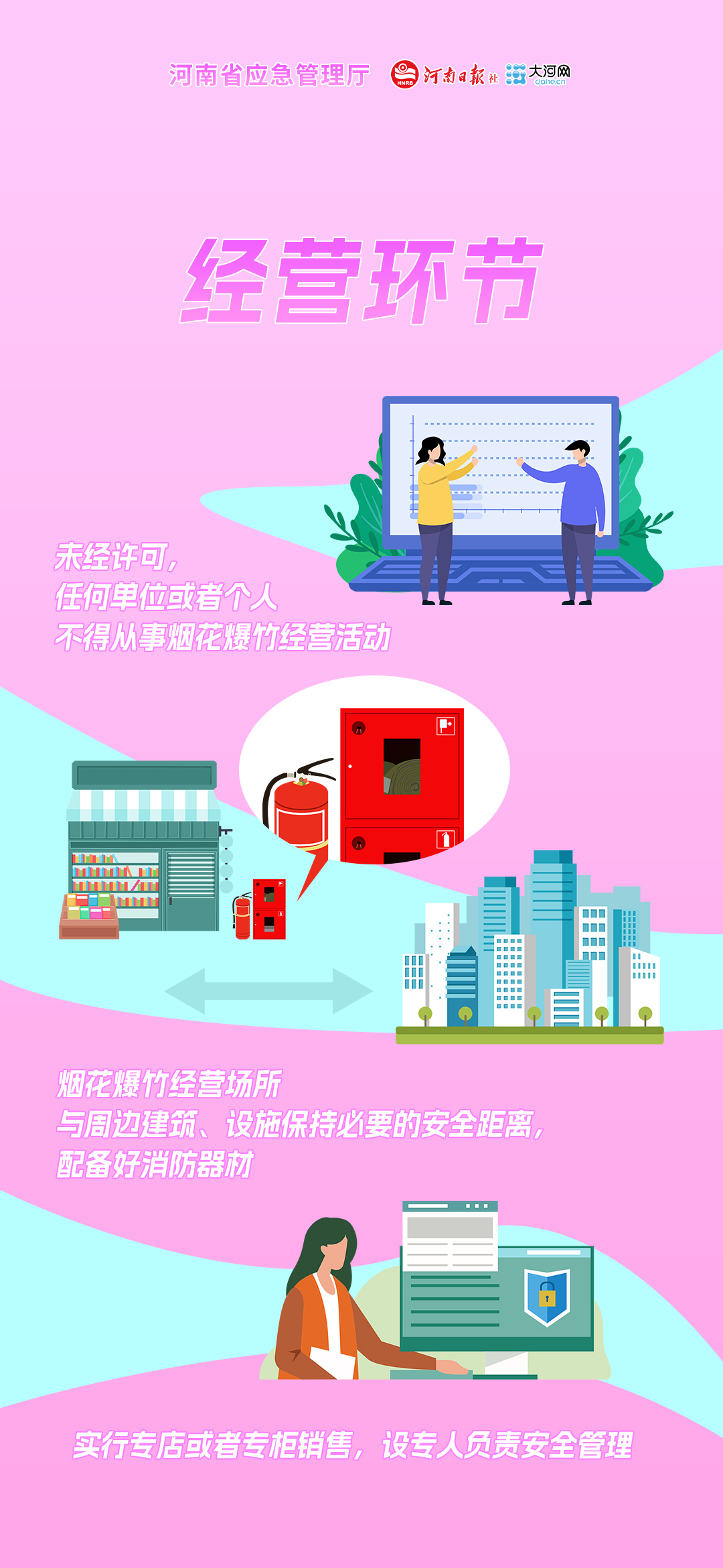 朋友圈賣煙花很方便？違法了！