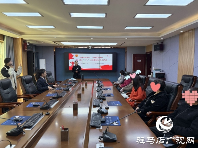 【巾幗普法】確山縣婦聯(lián)“三八”維權月普法宣傳活動