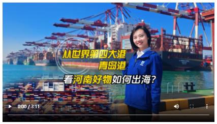 從世界第四大港——青島港看河南好物如何出海？