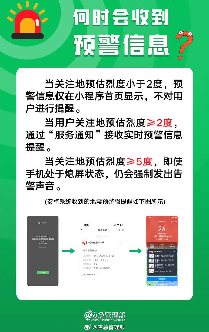 沒有設(shè)置的朋友注意了 教你如何通過微信收到地震預(yù)警