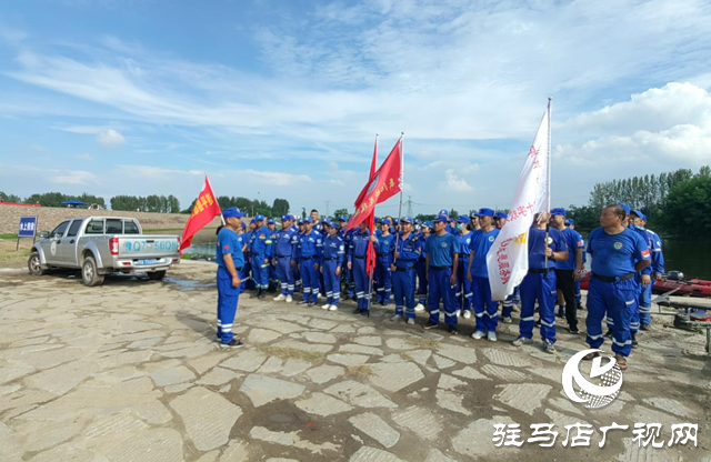 駐馬店市蛟龍水上義務搜救隊：深入學習貫徹兩會精神 以實干擔當守護群眾生命安全