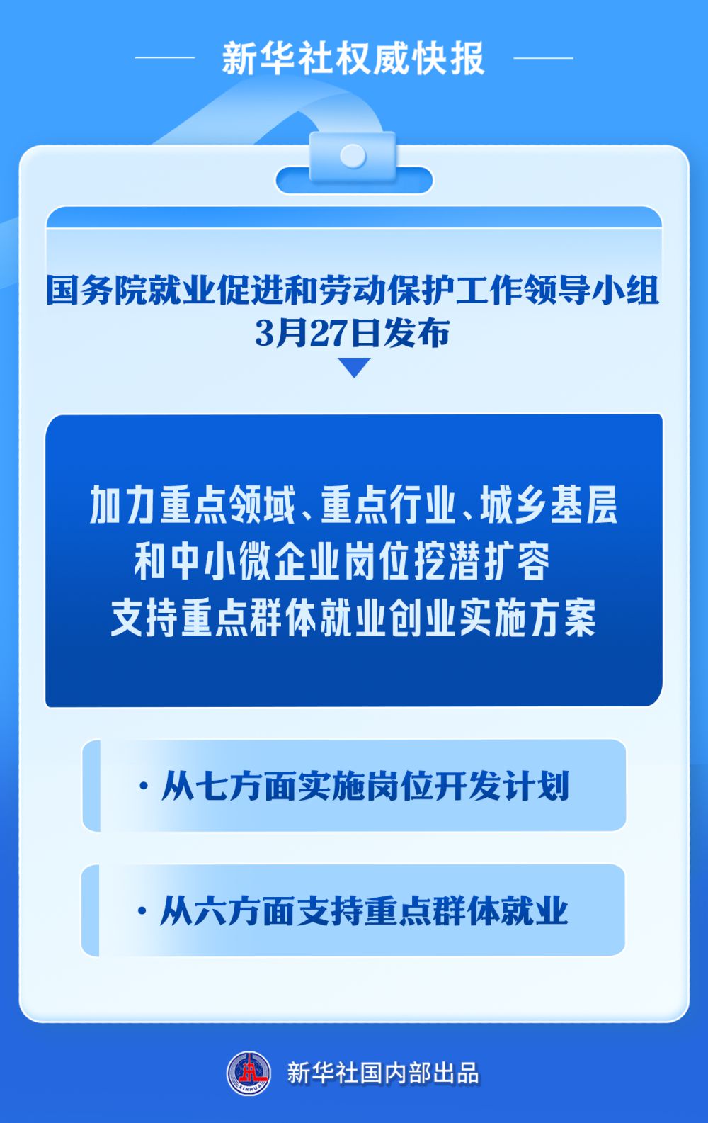 加力擴(kuò)崗！國(guó)家出臺(tái)方案支持重點(diǎn)群體就業(yè)