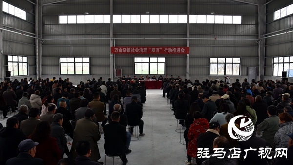 平輿縣萬金店鎮(zhèn)社會治理“雙百”行動推進(jìn)會召開