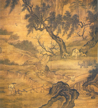 犁田歌聲畫中來——古畫里的春耕