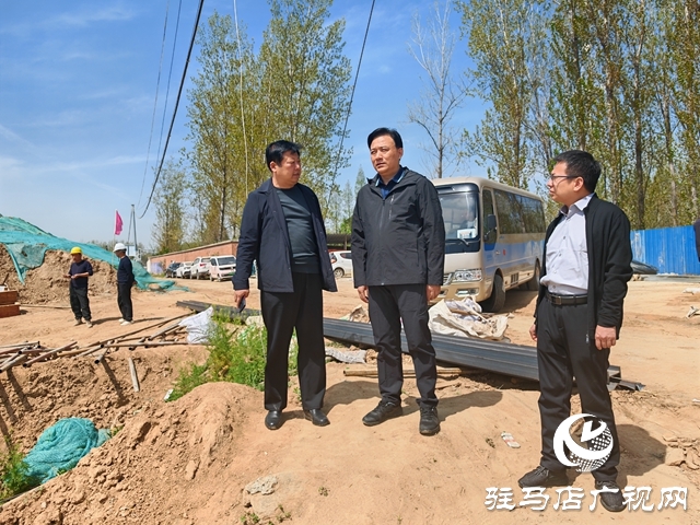  西平縣委書記侯公濤調(diào)研水利項(xiàng)目建設(shè)、麥田管理等重點(diǎn)工作