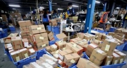 一季度中國快遞業(yè)務(wù)量同比增長21.6%