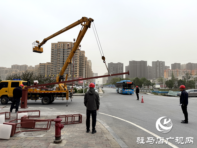 迎戰(zhàn)8級大風(fēng)！確山縣住建局搶修6處故障保照明