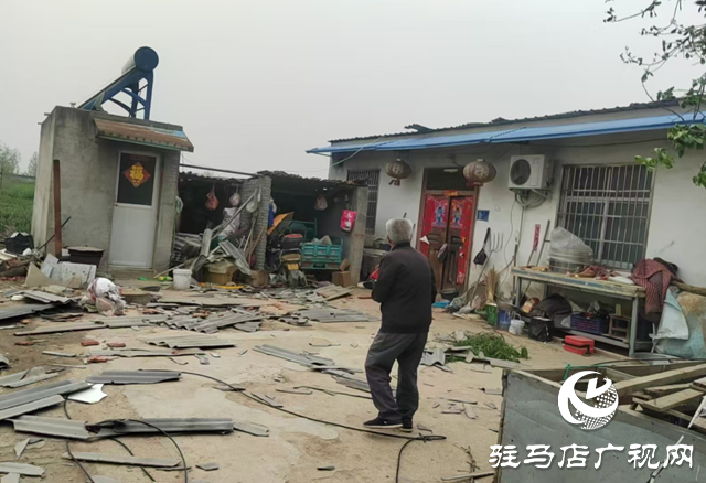 驛城區(qū)古城街道洪溝廟社區(qū)：群眾房屋受損 干部一線紓困暖民心