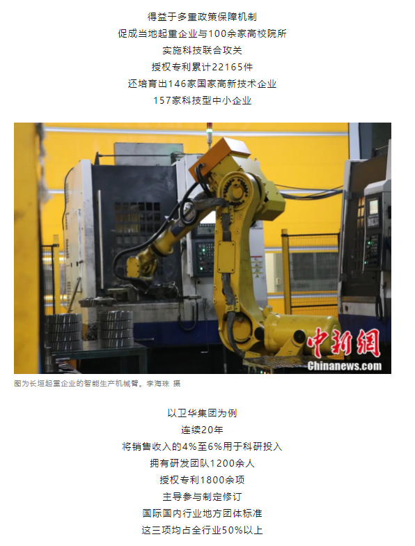 一把錘子敲出一個(gè)產(chǎn)業(yè)，這座豫北小城的起重機(jī)名揚(yáng)海內(nèi)外