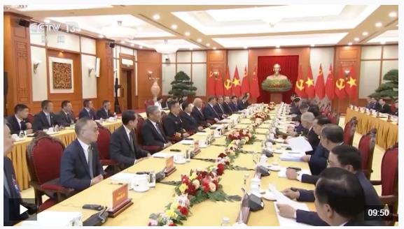 時政新聞眼丨習近平訪問越南，共同擘畫中越命運共同體建設新藍圖