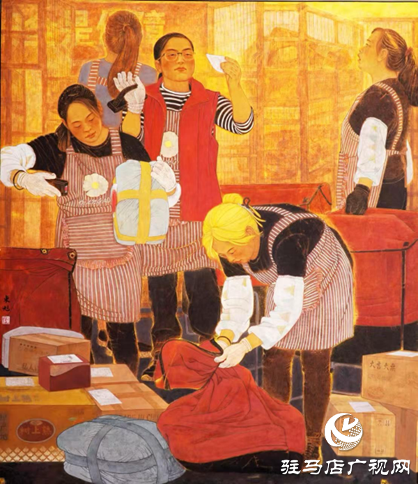 駐馬店市畫家栗東旭作品入選第十二屆中國工筆畫作品展