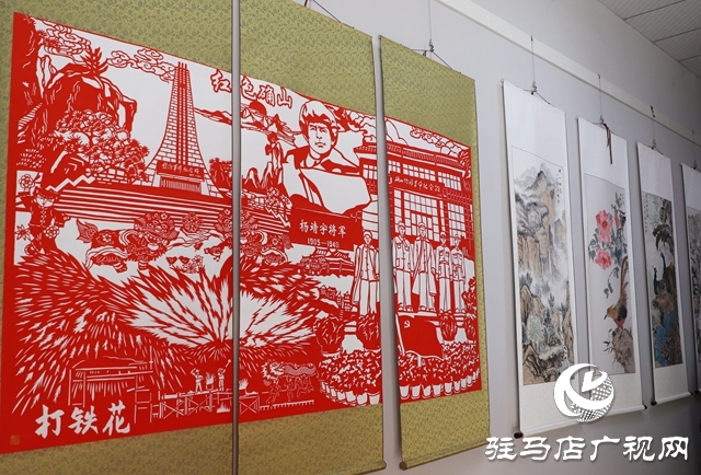 確山縣舉辦紀(jì)念楊靖宇將軍誕辰120周年書(shū)畫(huà)作品展