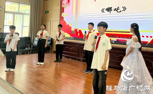 駐馬店市第三十三小學舉辦英語朗誦比賽