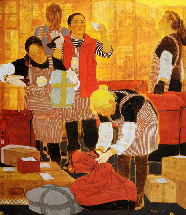 駐馬店兩位畫(huà)家作品入選第十二屆中國(guó)工筆畫(huà)作品展傳統(tǒng)重彩繪就時(shí)代新象
