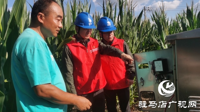 國(guó)網(wǎng)駐馬店供電公司：黨員先鋒在一線 抗旱保秋護(hù)民生