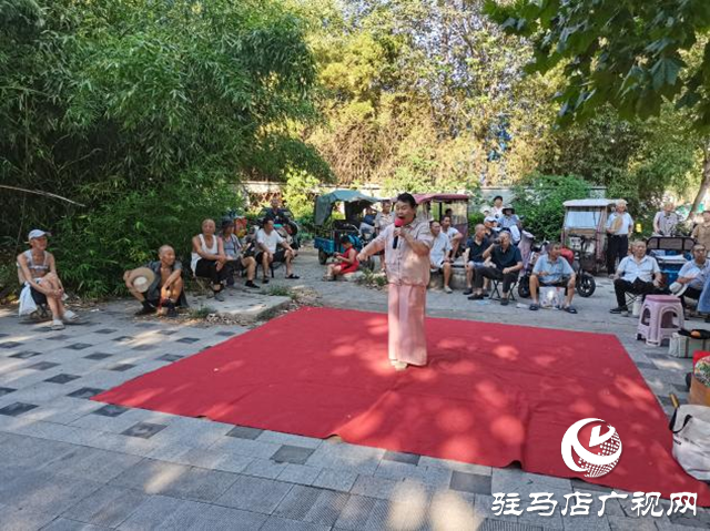 芝麻花藝術(shù)團(tuán)義務(wù)演出點亮驛城夏夜