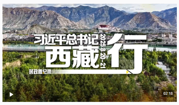 時(shí)政微紀(jì)錄丨習(xí)近平總書記西藏行