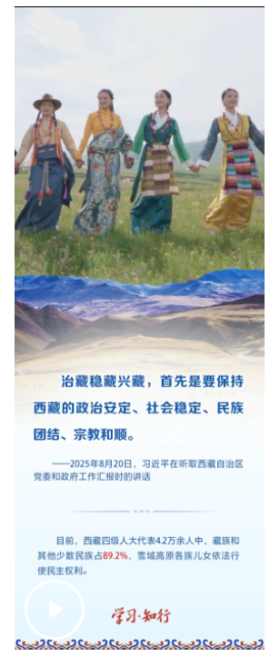 學習·知行丨雪域高原譜新篇 習近平強調(diào)抓好“四件大事”